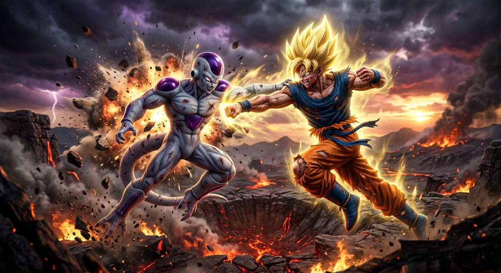 Goku vs Frieza